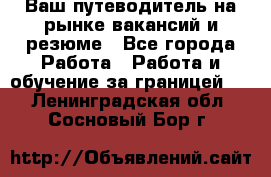 Hrport -  Ваш путеводитель на рынке вакансий и резюме - Все города Работа » Работа и обучение за границей   . Ленинградская обл.,Сосновый Бор г.